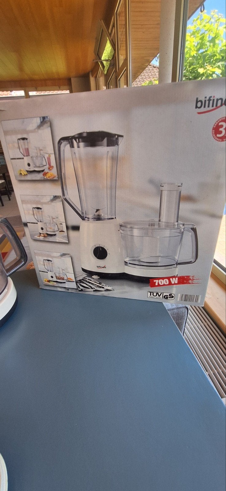 Grote mixer verschillende opzetstukken, Ophalen