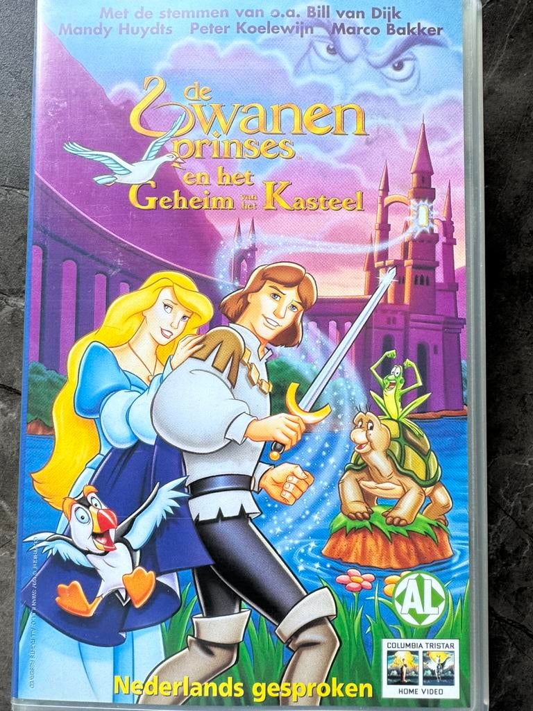 Videocassette De zwanenprinses, Ophalen of Verzenden, Zo goed als nieuw