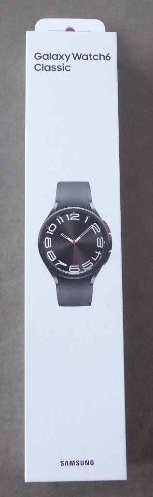 Samsung Galaxy Watch 6 Classic Bluetooth gloednieuw 43 mm, Handtassen en Accessoires, Smartwatches, Ophalen of Verzenden, Nieuw