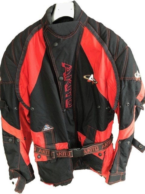 Veste de moto AKITO taille L Homme, Seconde main, Enlèvement ou Envoi, Autres types, Akito