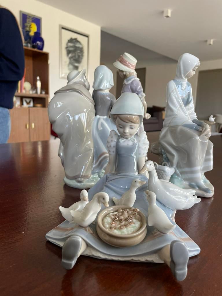 Set beeldjes Lladro, Ophalen of Verzenden