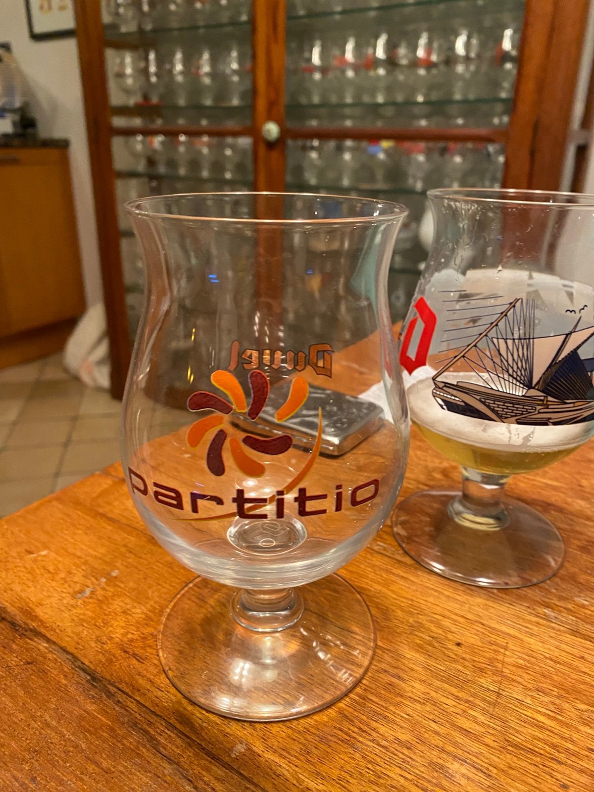 Duvelglas uniek, Verzamelen, Ophalen of Verzenden, Zo goed als nieuw, Duvel