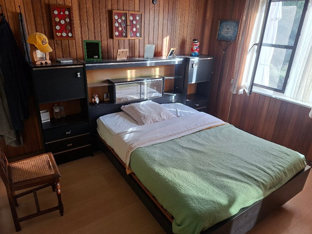 Slaapkamer, Huis en Inrichting, Ophalen, Gebruikt, Tweepersoons, 140 cm