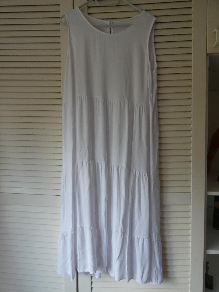Robe longue blanche, Vêtements | Femmes, Robes, Sans marque, Enlèvement ou Envoi, Porté, Blanc