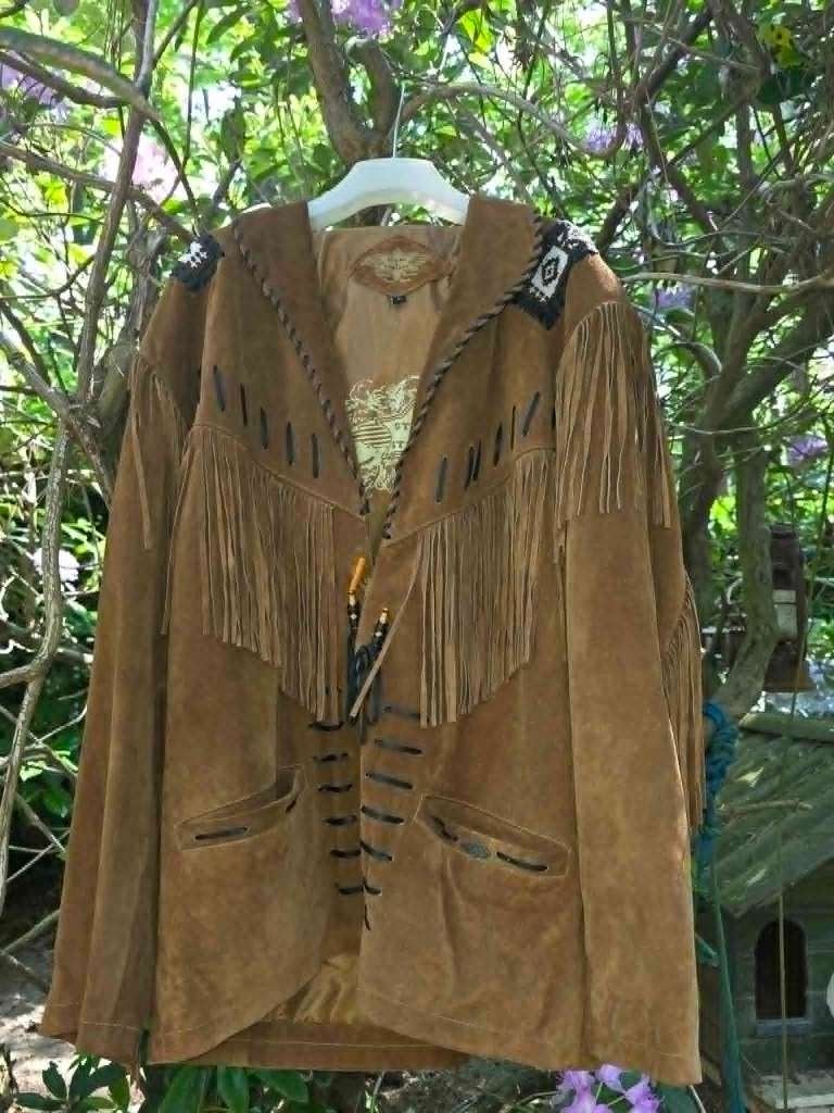 cowboy jas, Vêtements | Hommes, Vestes | Été, Neuf, Taille 52/54 (L), Brun, Enlèvement