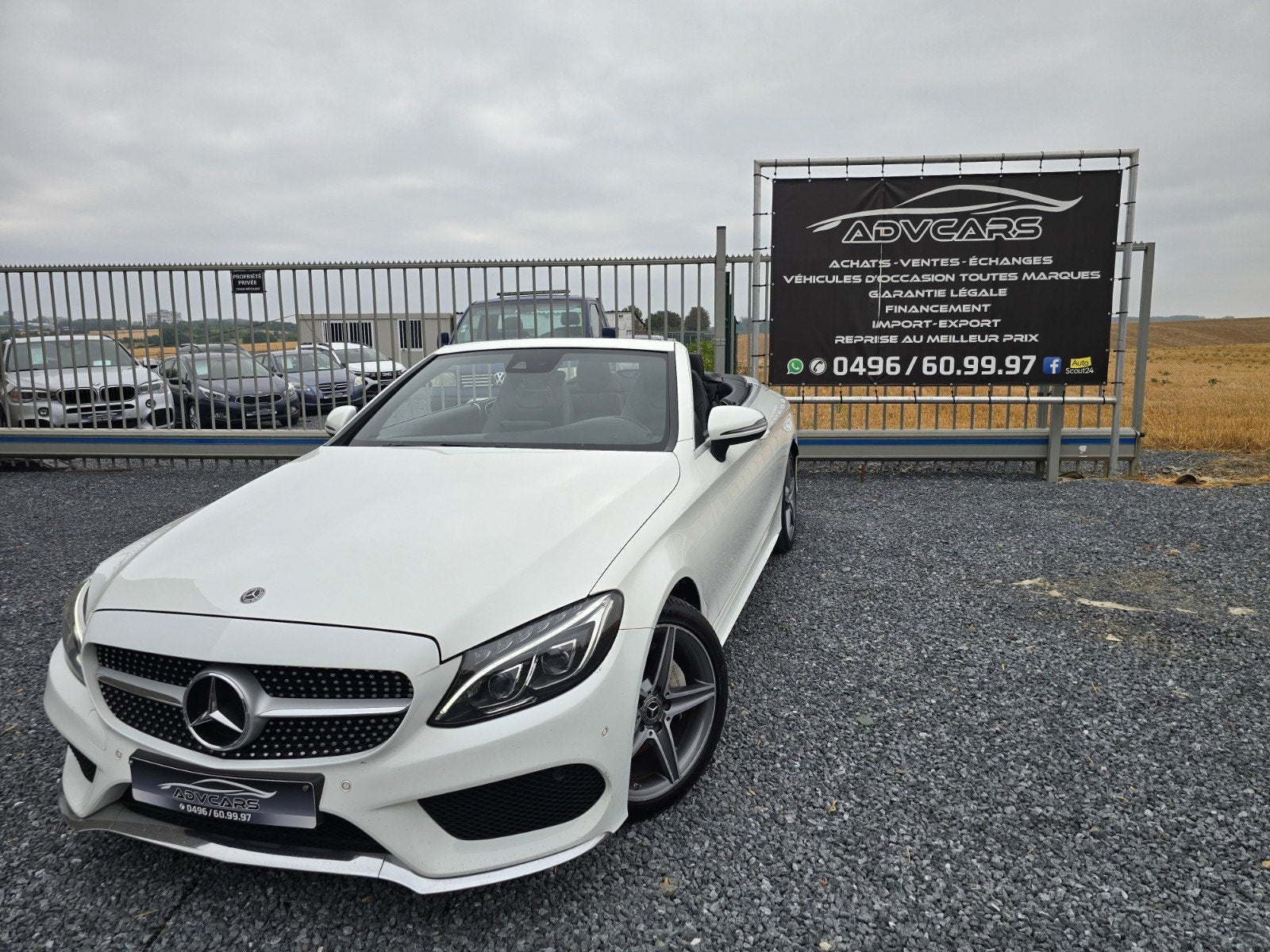 MERCEDES-BENZ C180 AMG LINE CABRIO, Automaat, 4 zetels, 4 cilinders, Cabriolet