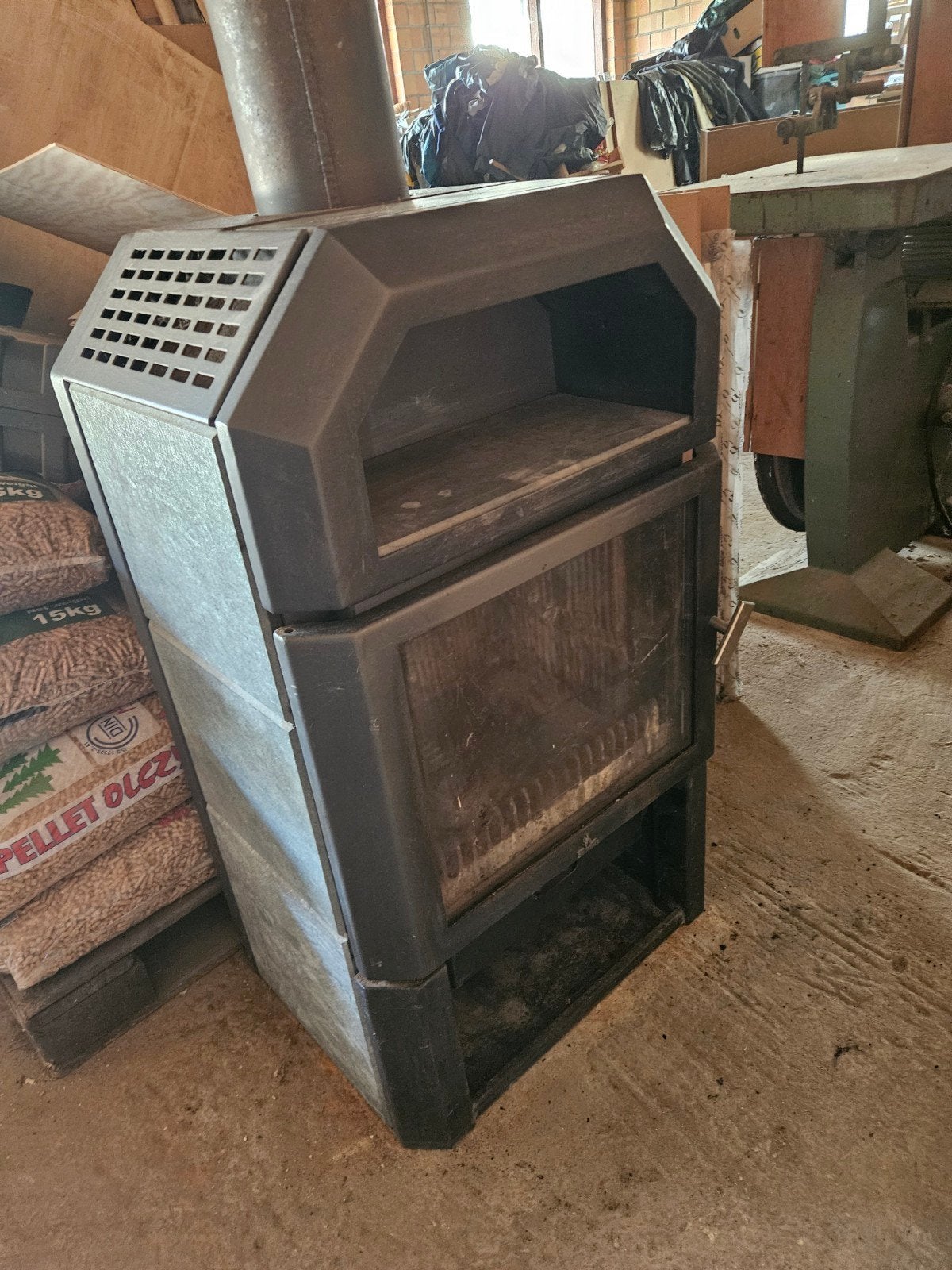 Houtkachel Barbas, Huis en Inrichting, Kachels, Houtkachel, Ophalen
