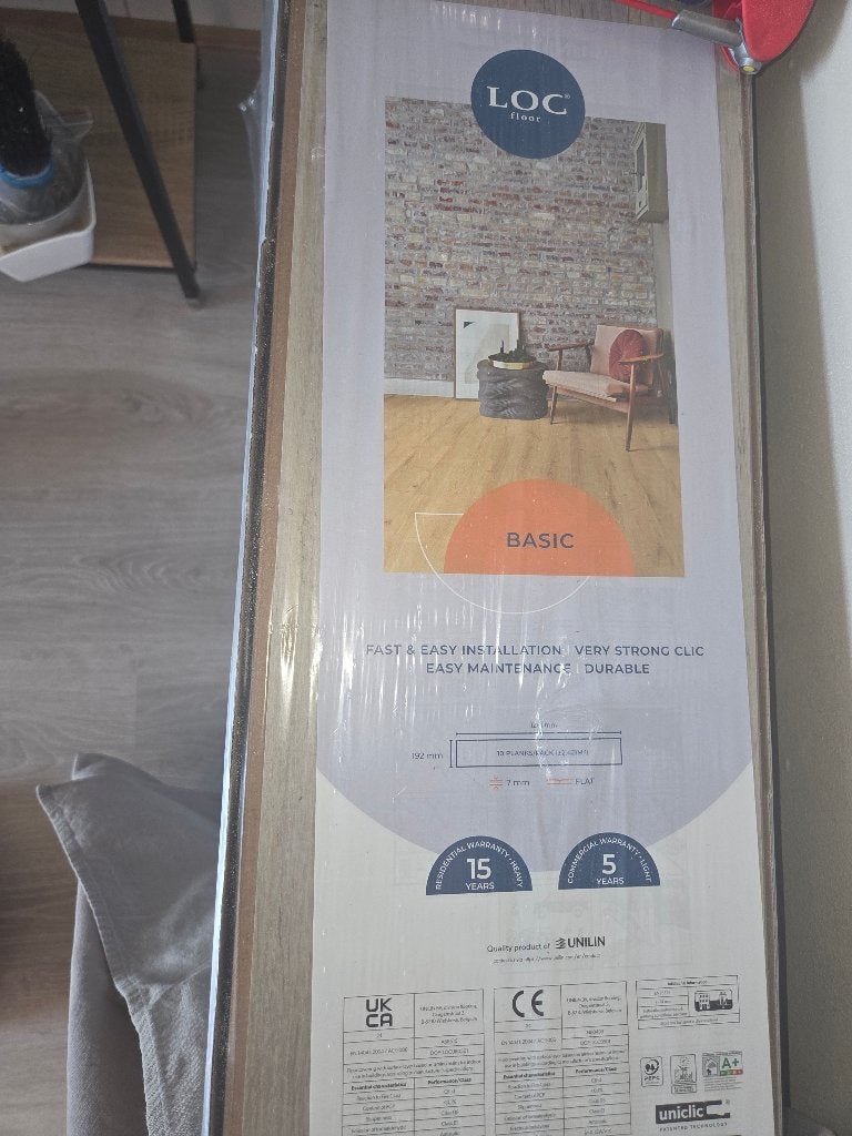 8 volle pakken laminaat LCF259, Doe-het-zelf en Bouw, Ophalen, Overige materialen, Nieuw, 10 m² of meer