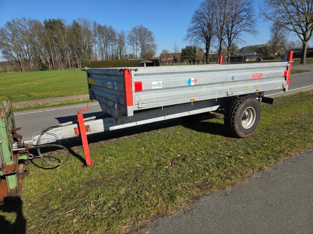 4 tons Boxer HT40 kipper in nette staat, kipkar kipwagen, Ophalen