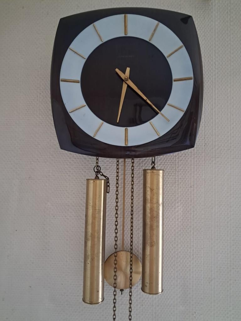 Vintage Junghans klok, Huis en Inrichting, Woonaccessoires | Klokken, Ophalen, Gebruikt, Wandklok