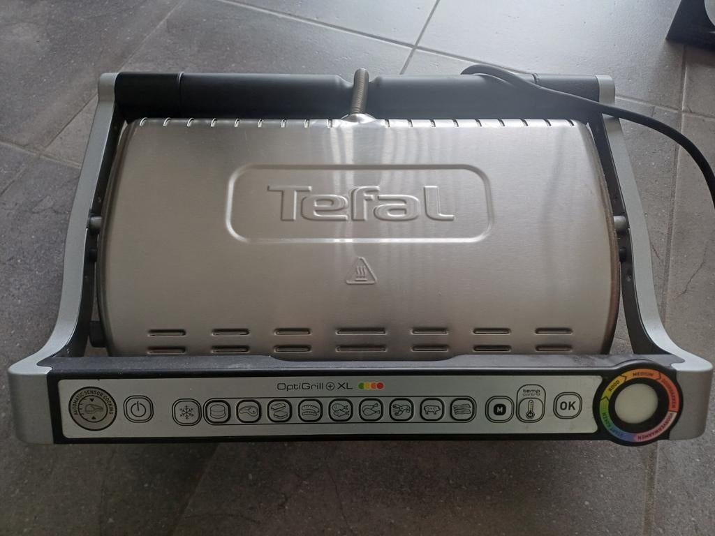 Tefal OptiGrill Xl 4 in 1, Electroménager, Grils de contact, Enlèvement, Plaques amovibles, Comme neuf