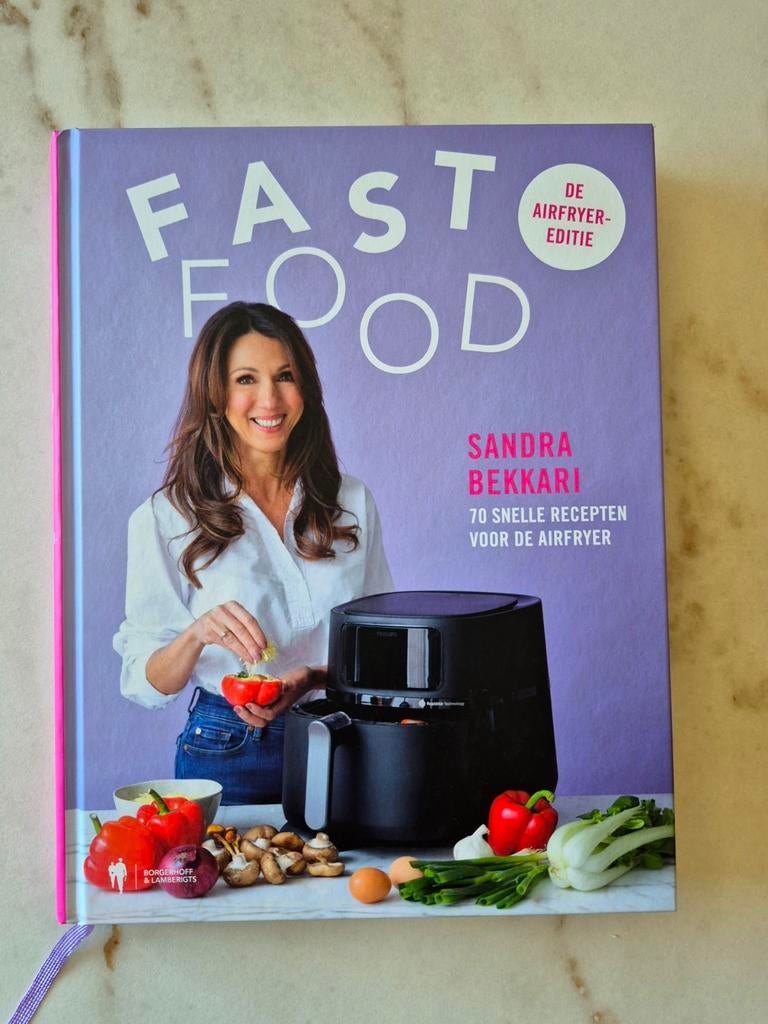 Sandra Bekkari - Fast Food, de Airfryer editie, Boeken, Kookboeken, Nieuw, Ophalen of Verzenden