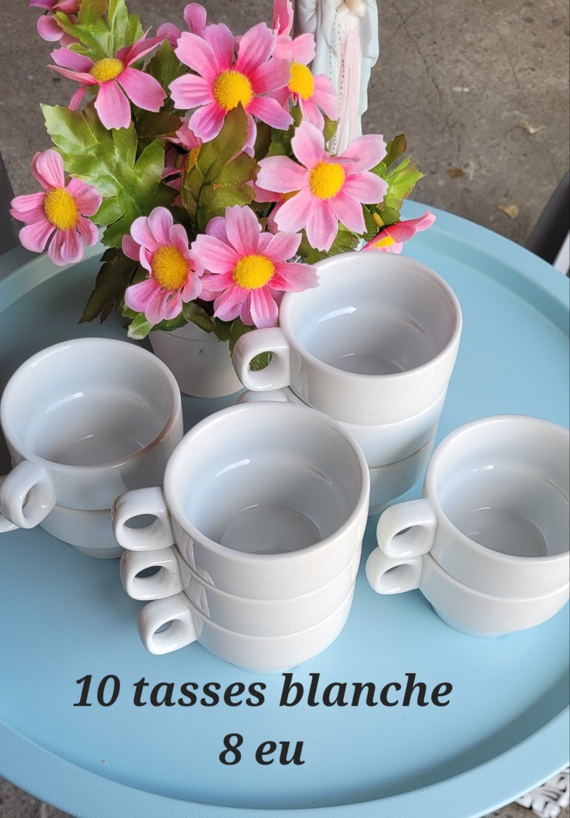 tastes blanche, Maison & Meubles, Cuisine | Vaisselle, Enlèvement, Comme neuf