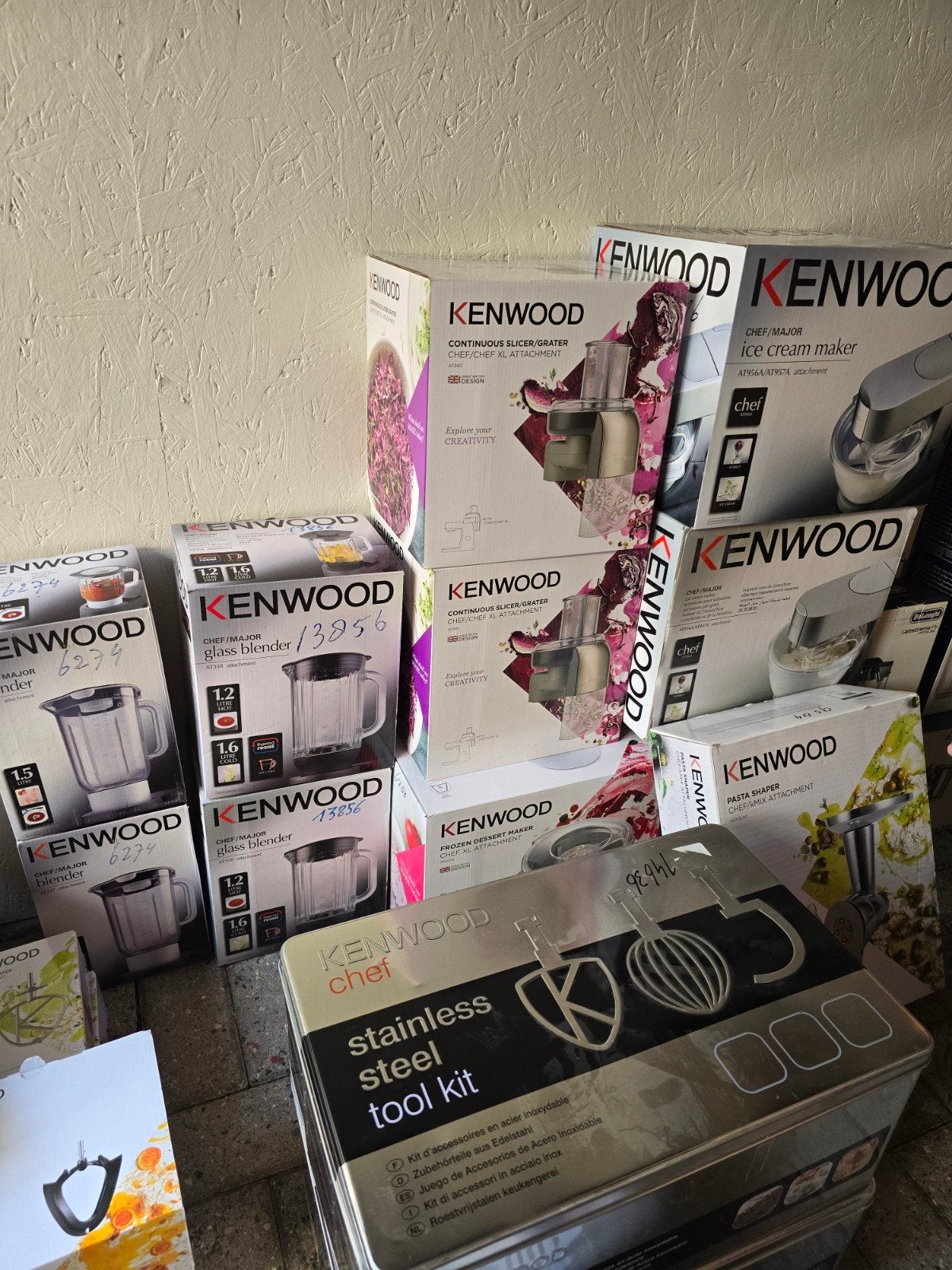Partij kenwood keuken spullen nieuw, Electroménager, Mélangeurs de cuisine, Enlèvement ou Envoi, Neuf