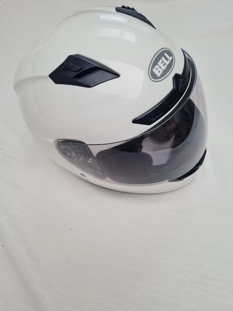 Witte motorhelm Dell, Motos, Enlèvement