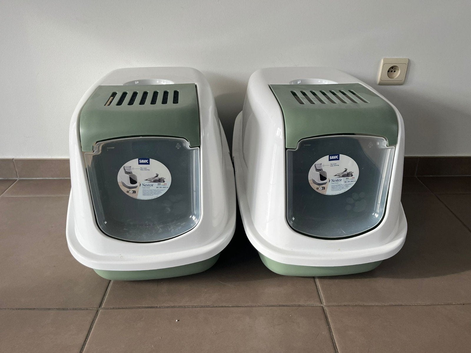 gratis 2 kattenbakken, Dieren en Toebehoren, Katten-accessoires, Ophalen