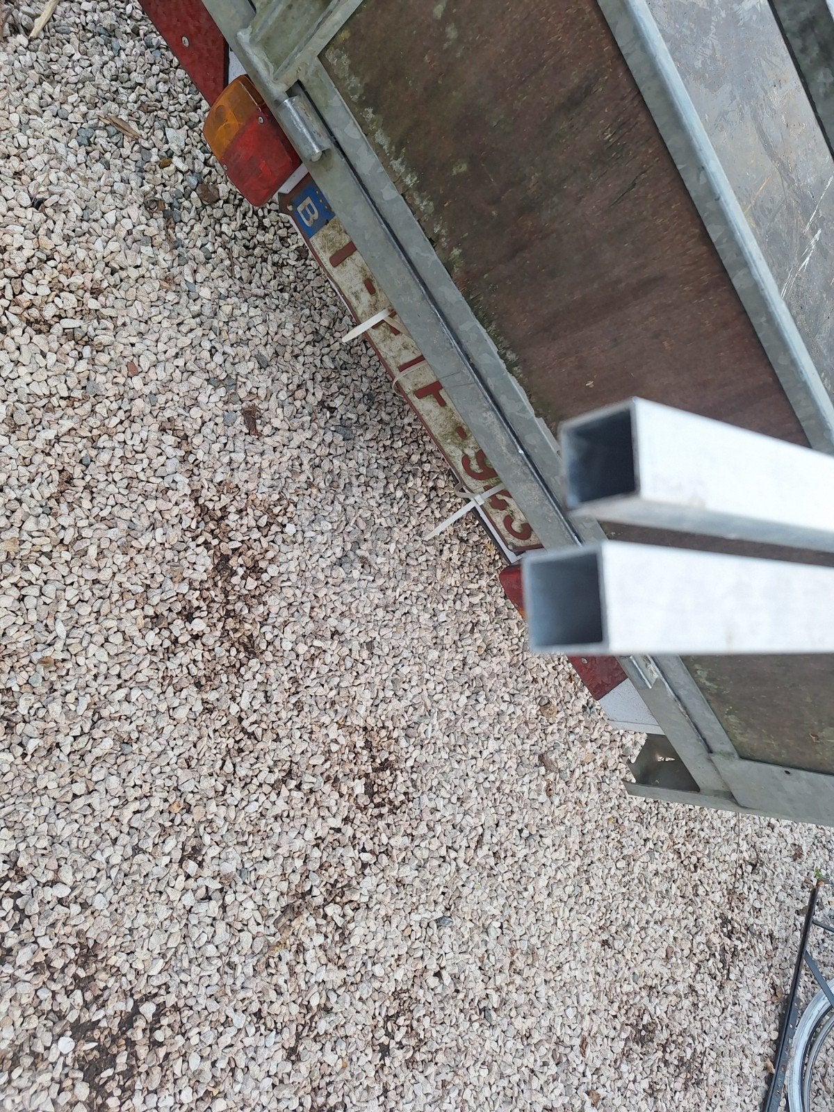 2 aluminium profielen, Ophalen, Gebruikt, Aluminium