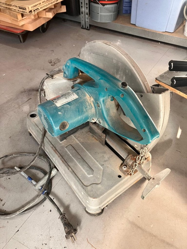 slijp- & zaagmachine, Bricolage & Construction, Enlèvement, Utilisé, 1200 watts ou plus, Autres types