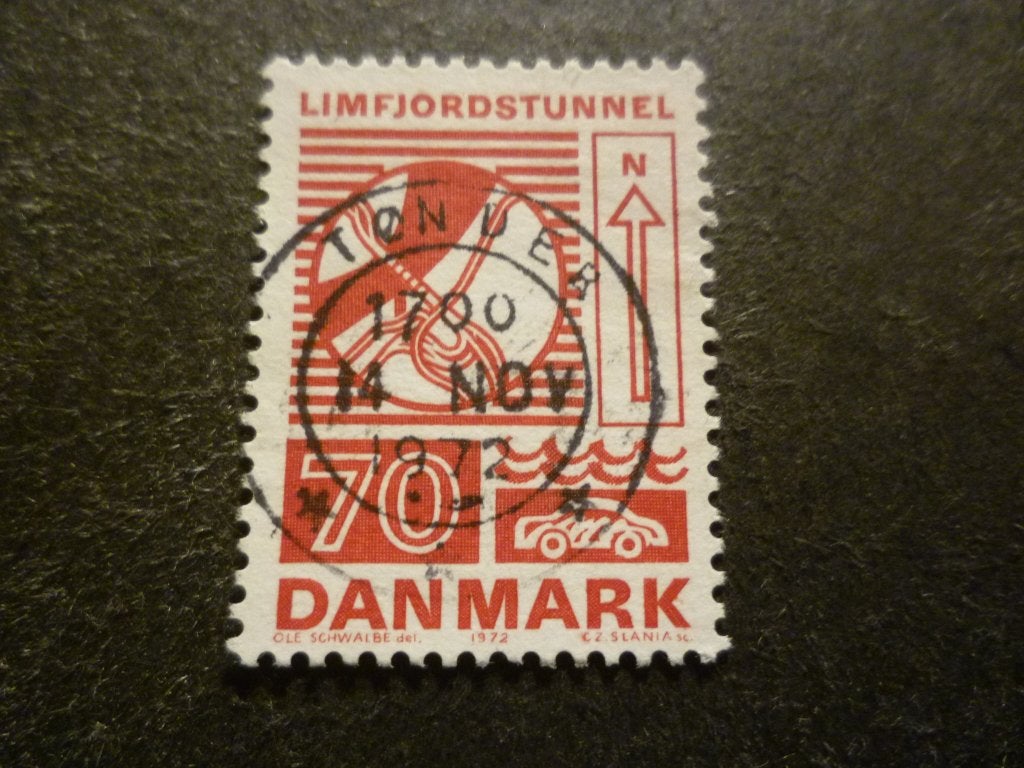 Denemarken/Danemark 1972 Mi 534(o) Gestempeld/Oblitéré, Timbres & Monnaies, Timbres | Europe | Scandinavie, Envoi, Danemark, Affranchi
