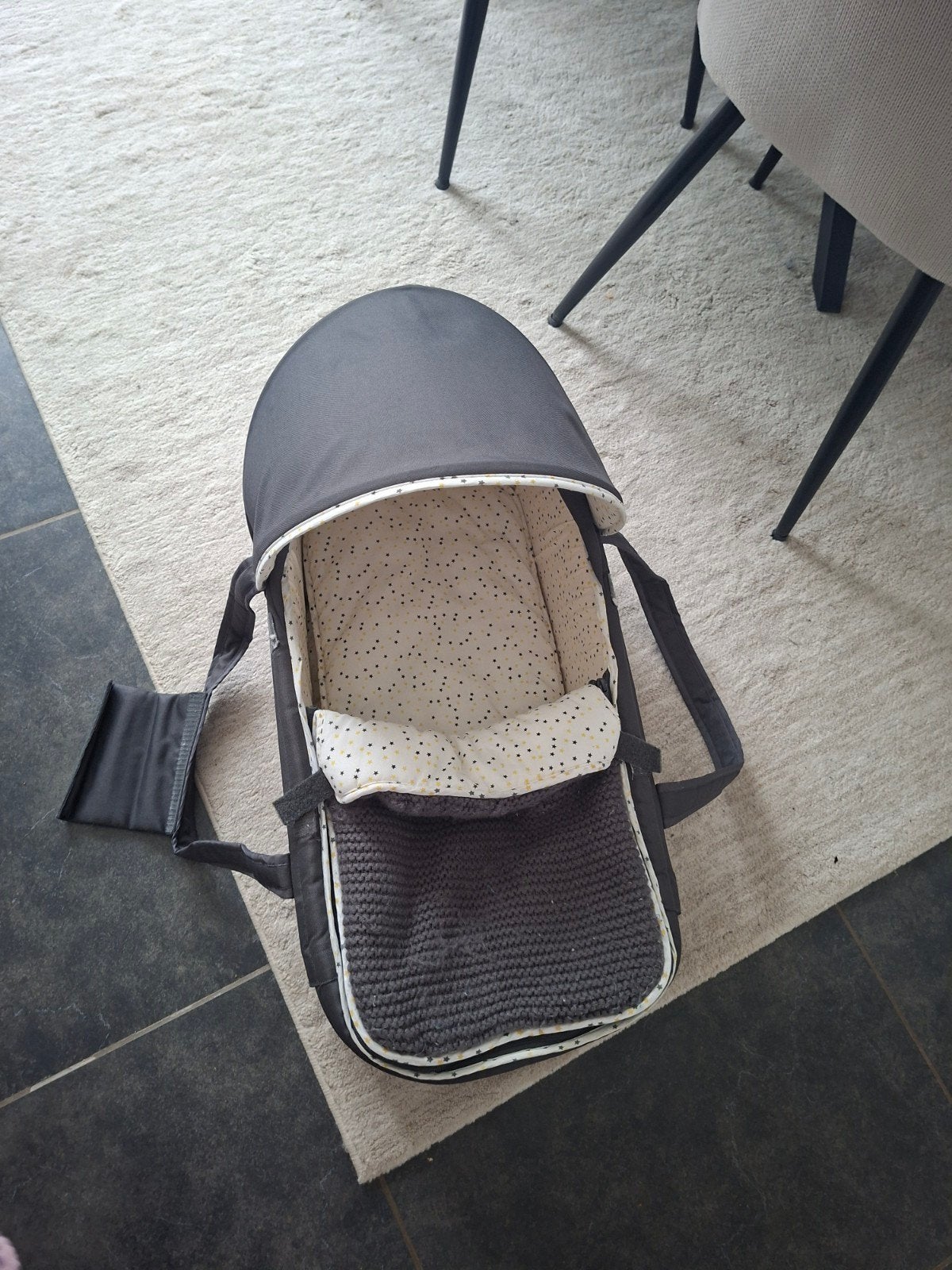 couffin bébé, Enlèvement, Utilisé
