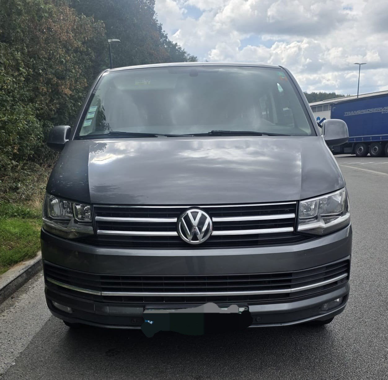VW T6. Dsg.       ○○○○  EURO6 ○○○○, Argent ou Gris, Euro 6, Diesel, Automatique