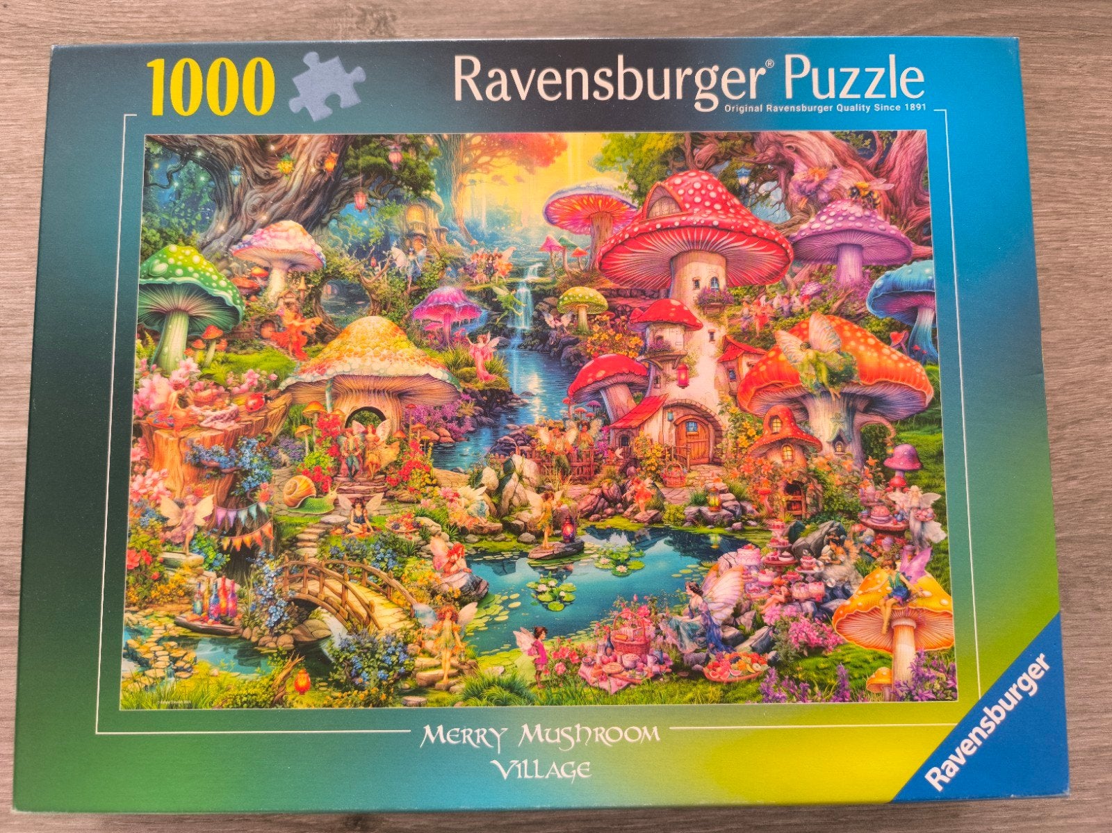 Ravensburger puzzel 1000 stukjes, Hobby en Vrije tijd, Ophalen, 500 t/m 1500 stukjes, Zo goed als nieuw, Legpuzzel