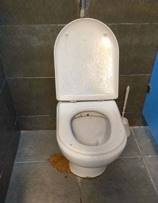 WC bril prima staat, Ophalen, Gebruikt, 75 cm of meer, 100 tot 150 cm