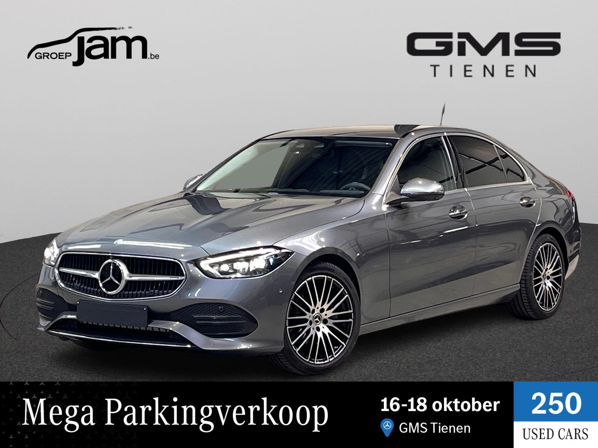 Mercedes-Benz C-klasse 200 Luxury Line, Automaat, 4 deurs, Zwart, 4 cilinders
