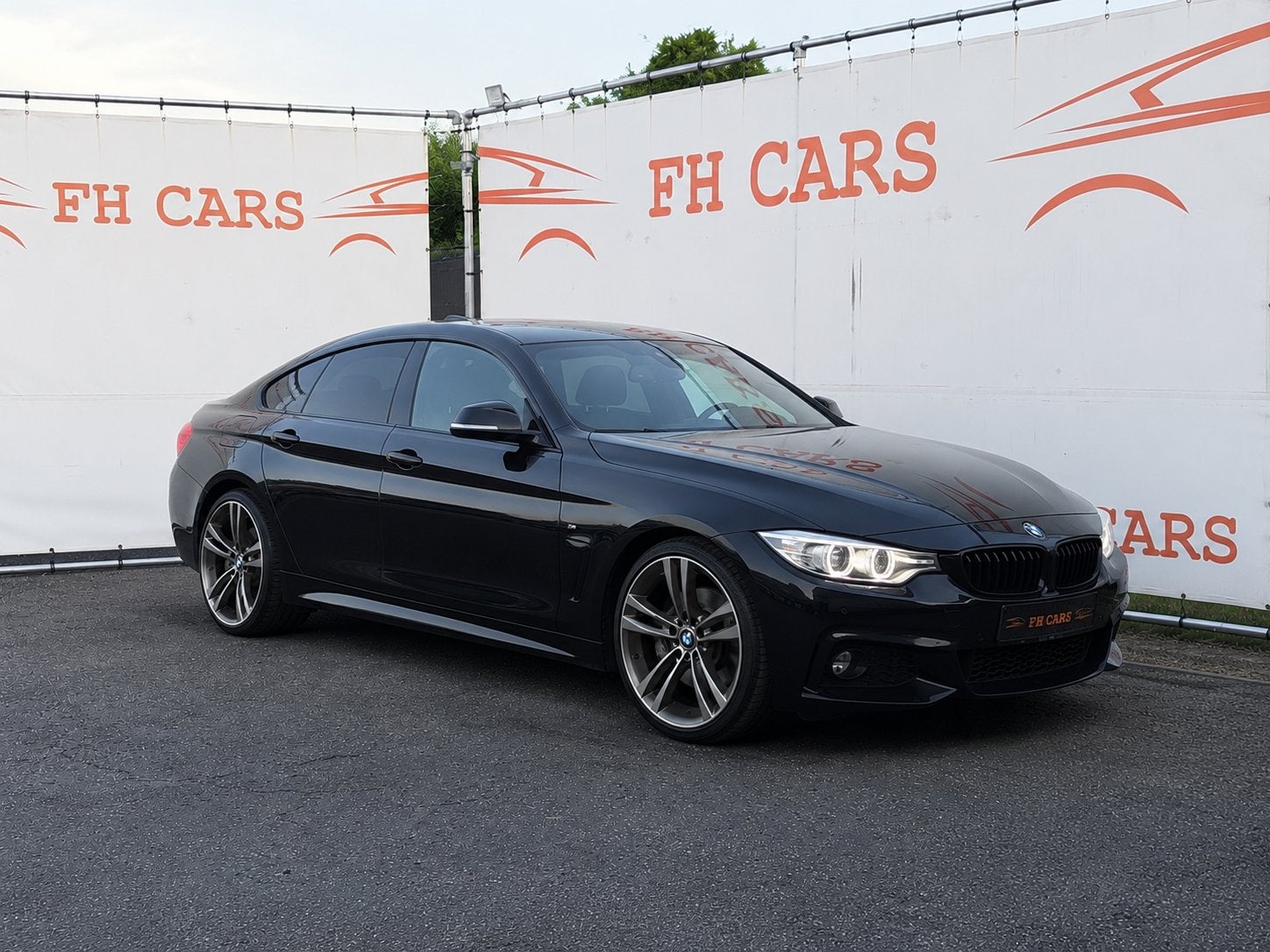 BMW 428i xDrive *M PACKET*Gran Coupé*245 PK*SPORT AUTOMAAT*, Auto's, BMW, Automaat, 1998 cc, Zwart, Leder