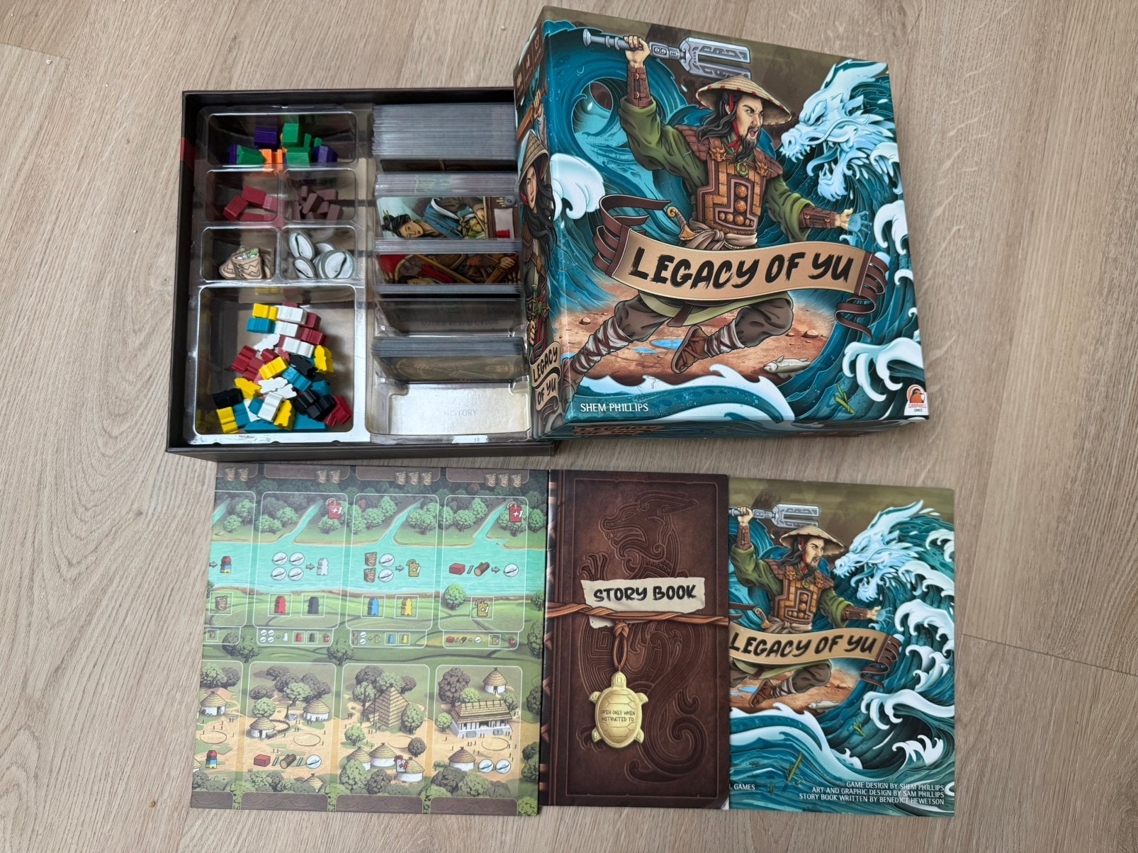 Legacy of Yu, Ophalen, Zo goed als nieuw