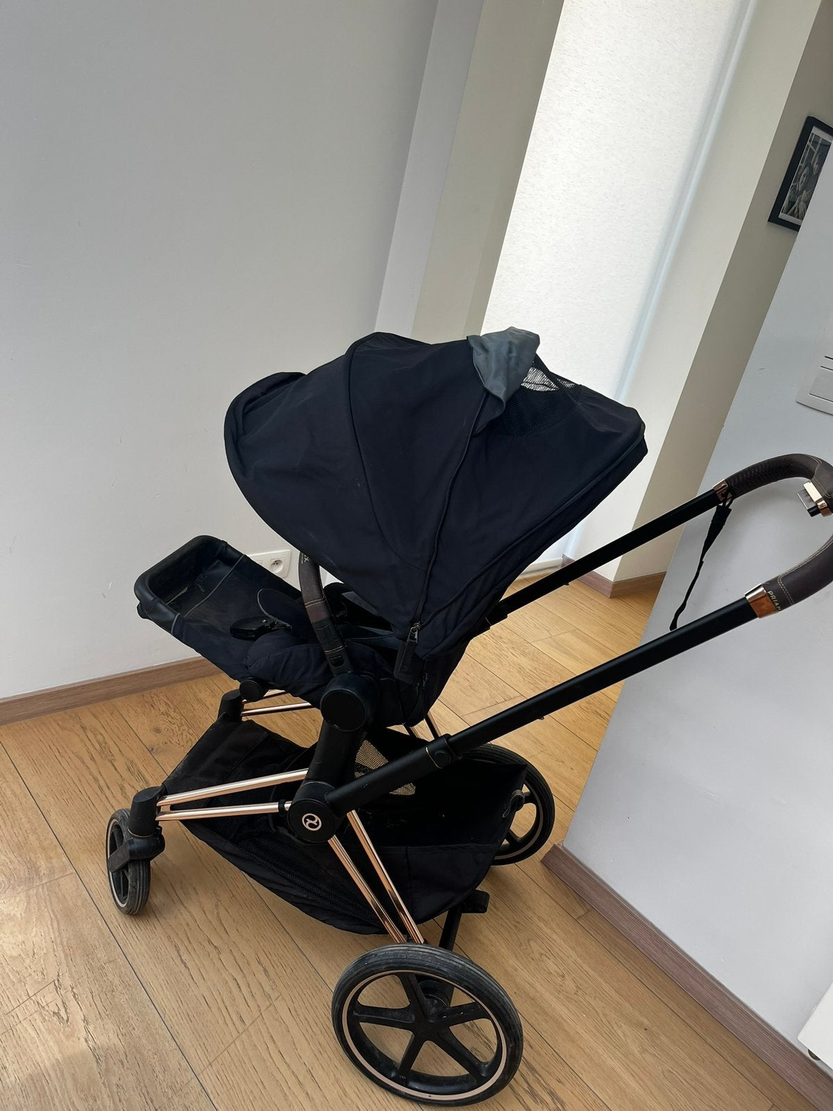 Poussette Cybex Priam, Enfants & Bébés, Autres marques, Avec siège auto, Enlèvement, Utilisé