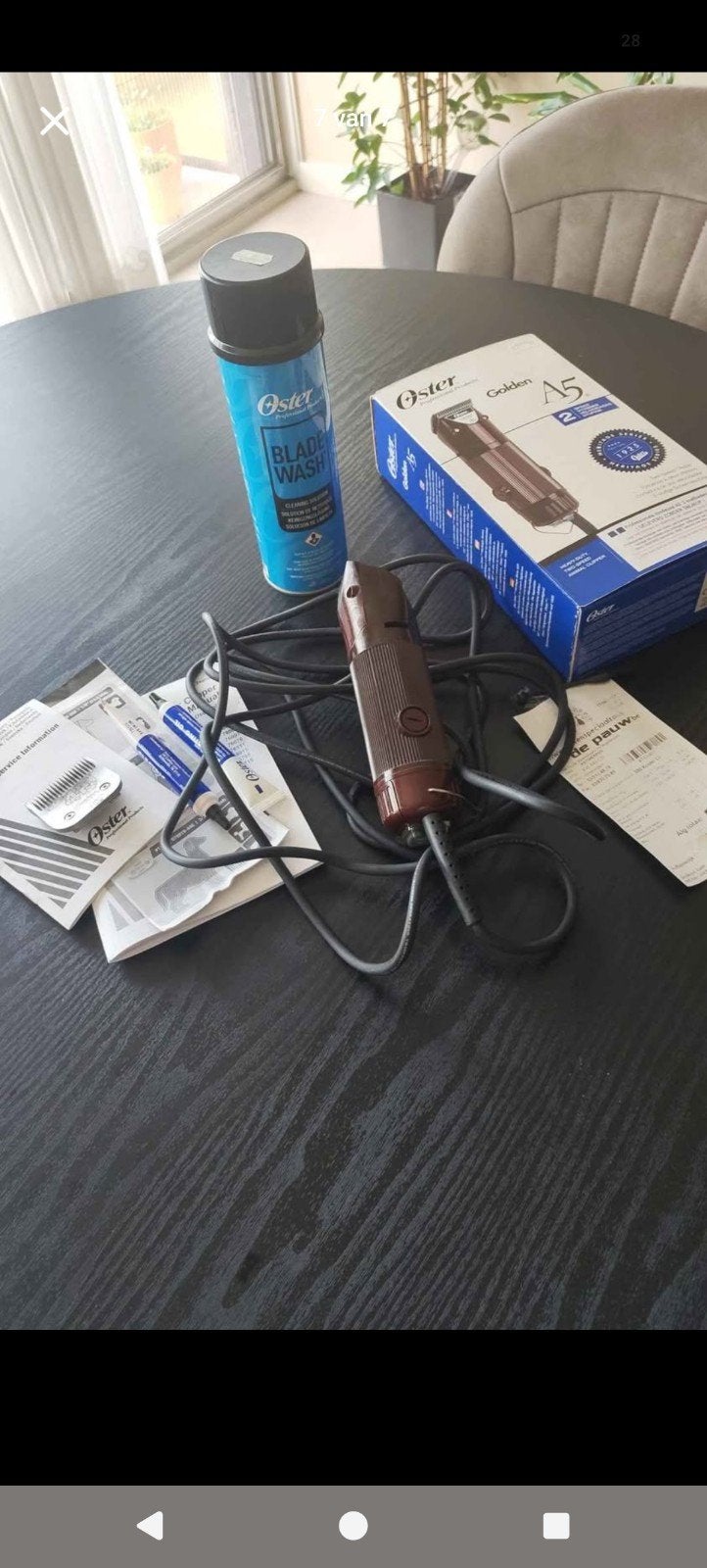 Oster golden A5 tondeuse 2 snelheden, Animaux & Accessoires, Enlèvement, Tondeuse
