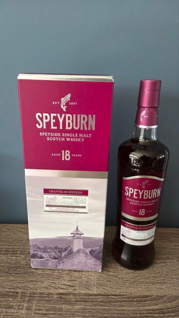 Speyburn 18 single malt whisky, Verzamelen, Ophalen of Verzenden