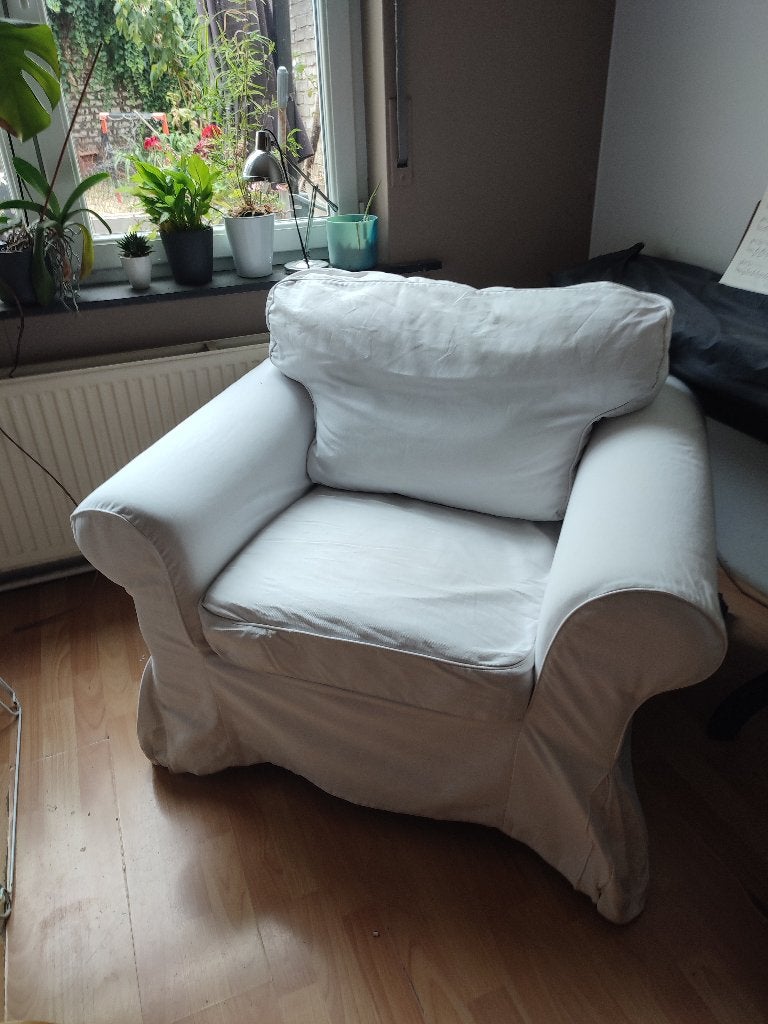 2 fauteuils Ektorp, Enlèvement, Utilisé