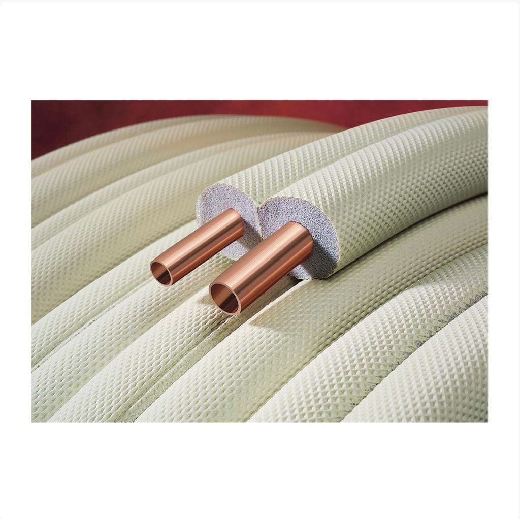 ‼️TUBE CUIVRE DOUBLE - PRÉ-ISOLÉ - SANS RACCORDS ‼️, Bricolage & Construction, Neuf, Enlèvement, Rue de Mons 164 bC, 7380 Quievrain