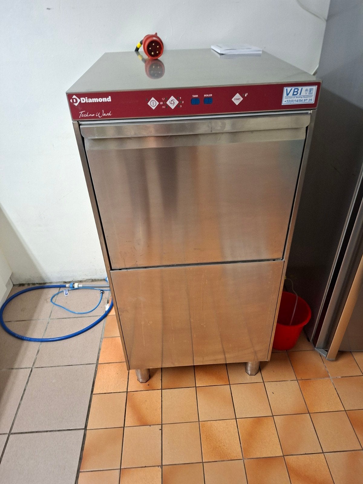 Afwasmachine, Ophalen