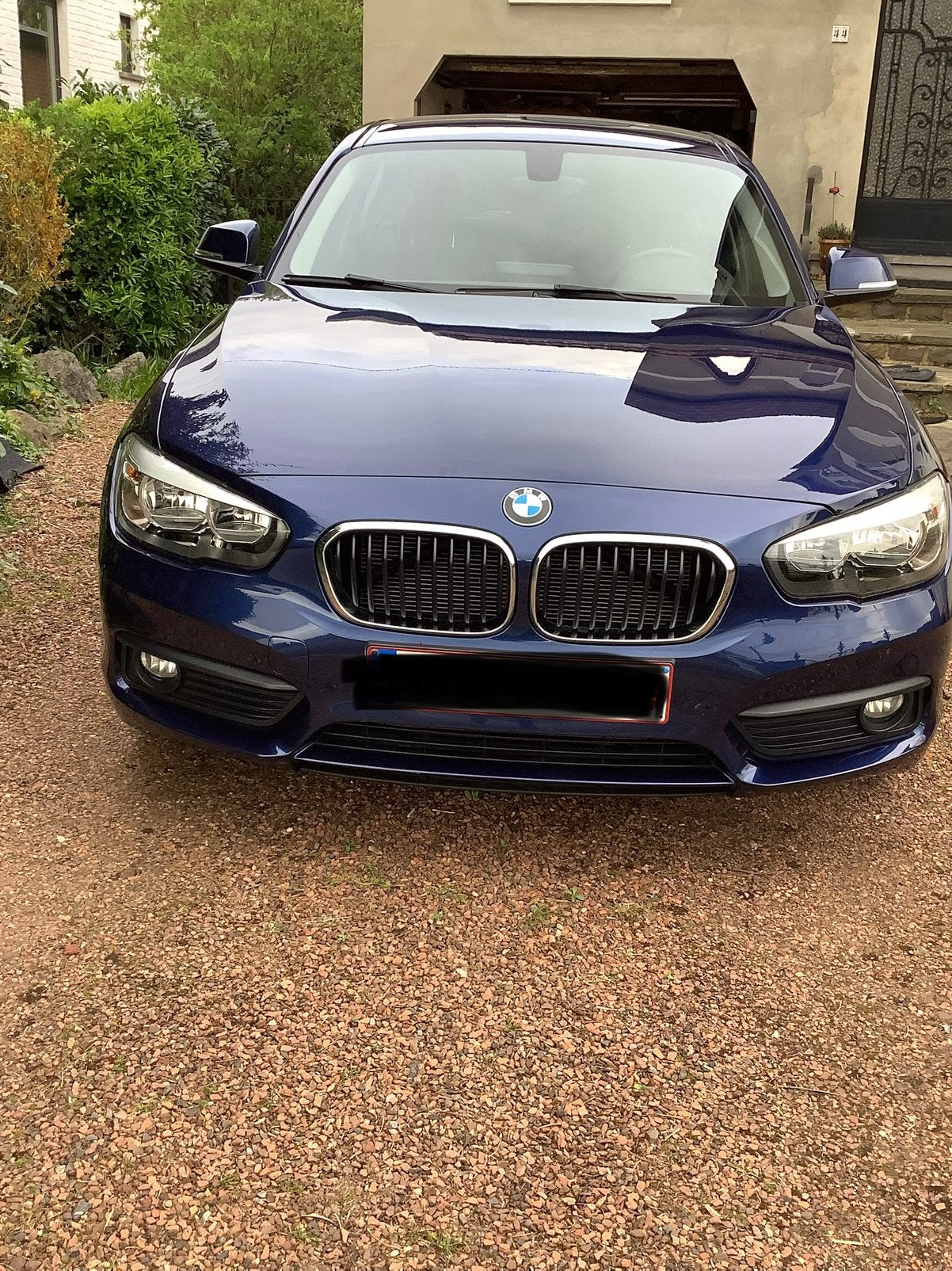 BMW 116i Hatch Mediterranblue, Euro 6, Blauw, Start-stop-systeem, Particulier