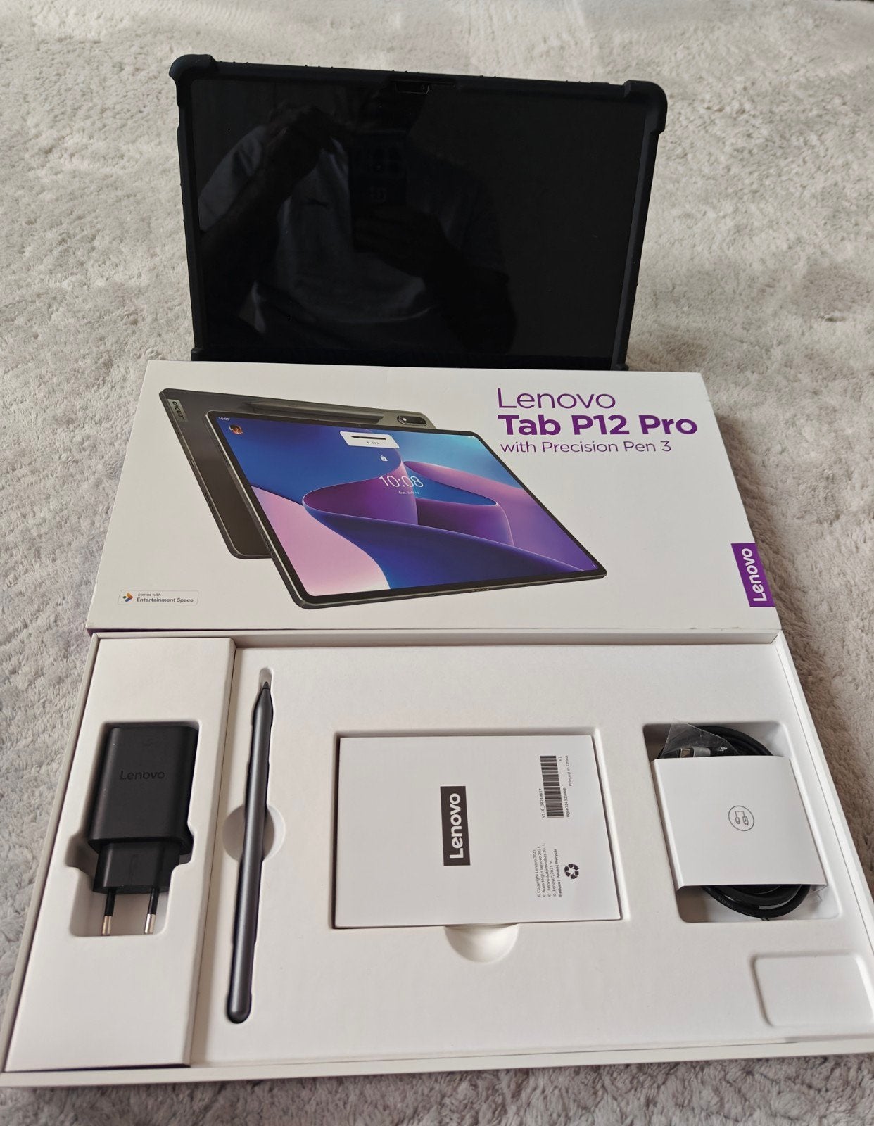Lenovo Tab P 12 Pro 256 Go, Informatique & Logiciels, Enlèvement, Comme neuf, Lenovo Tab, 256 GB
