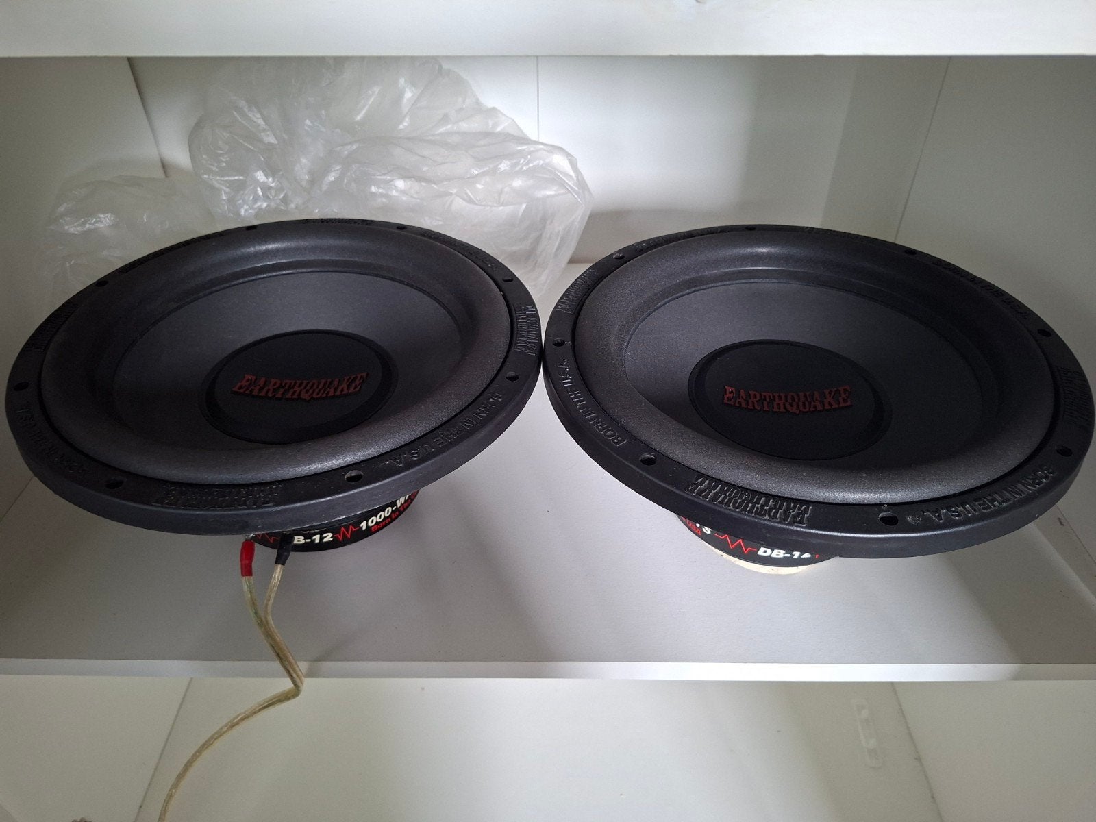 subwoofers auto, Ophalen