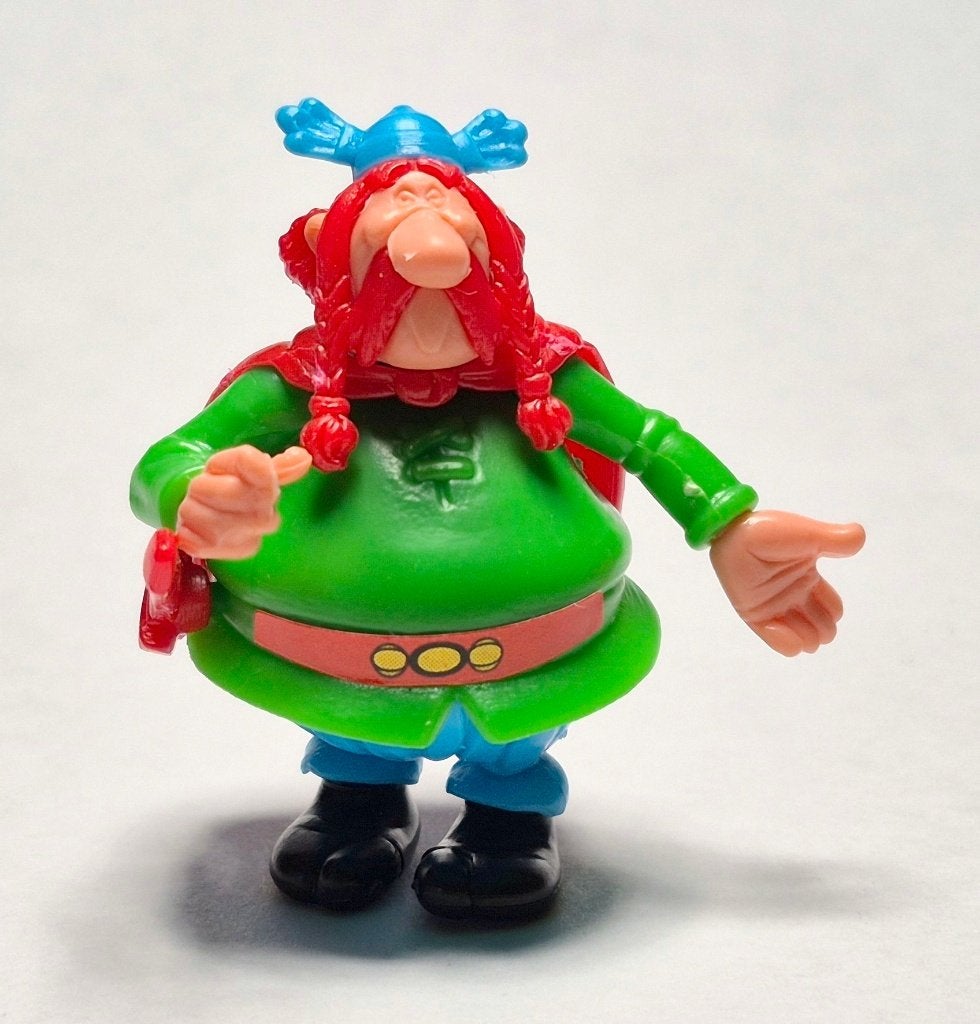 Asterix 1990 Majestix Abraracourcix K91 N8, Enlèvement ou Envoi, Utilisé, Figurines