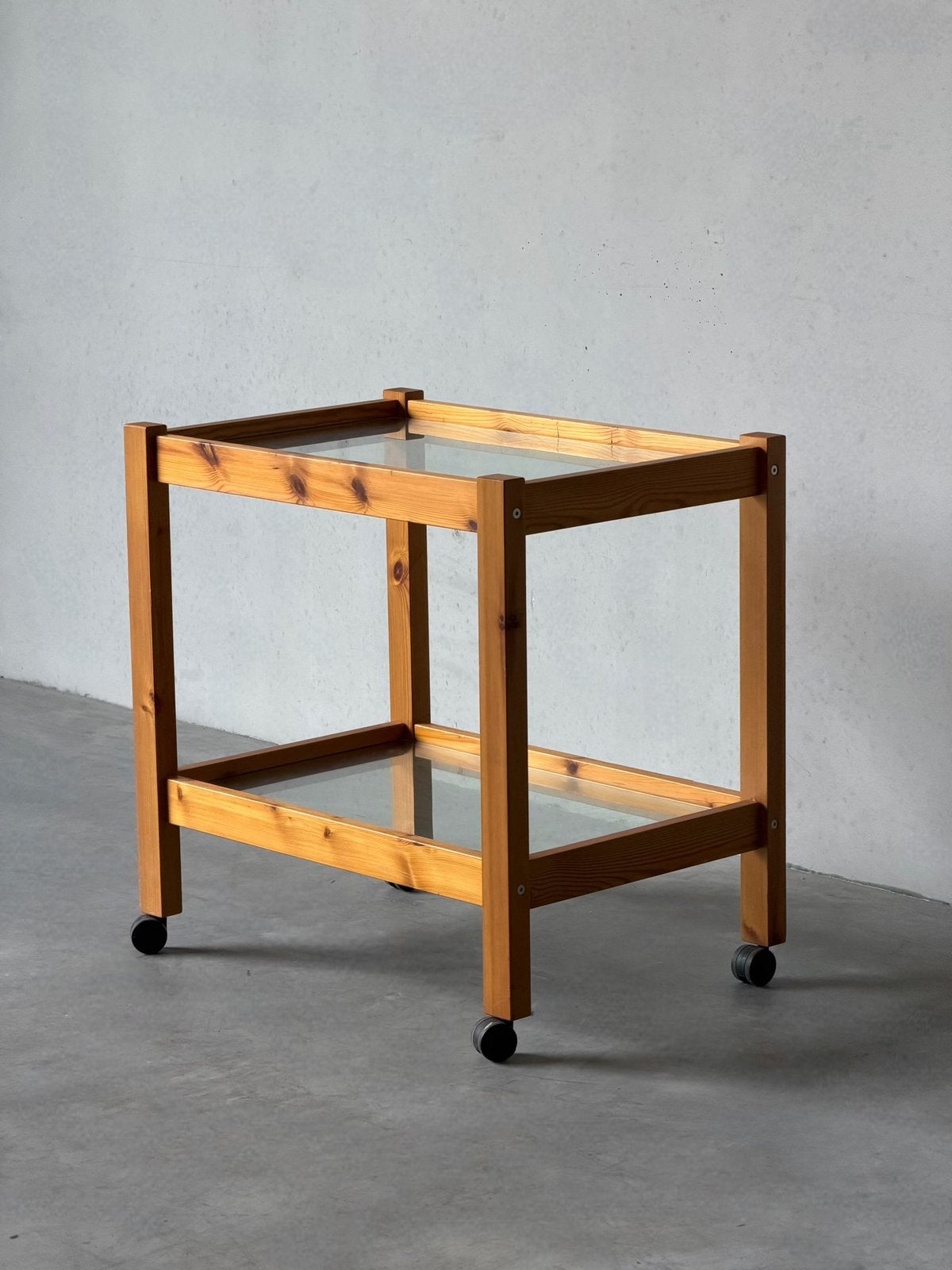 Vintage Ikea serveerwagen, 1980, Huis en Inrichting, Ophalen, Zo goed als nieuw