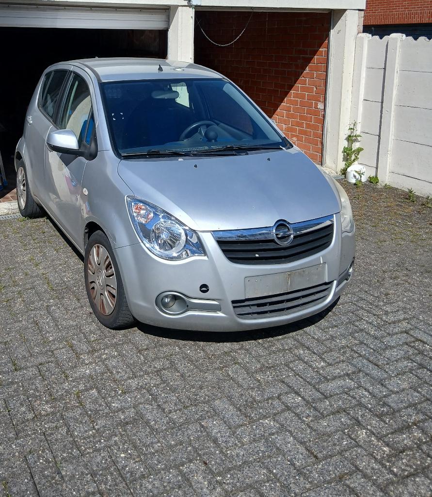 Opel Agila Bouwjaar 2011 Benzine, Autos, Argent ou Gris, Achat, Boîte manuelle, 5 portes