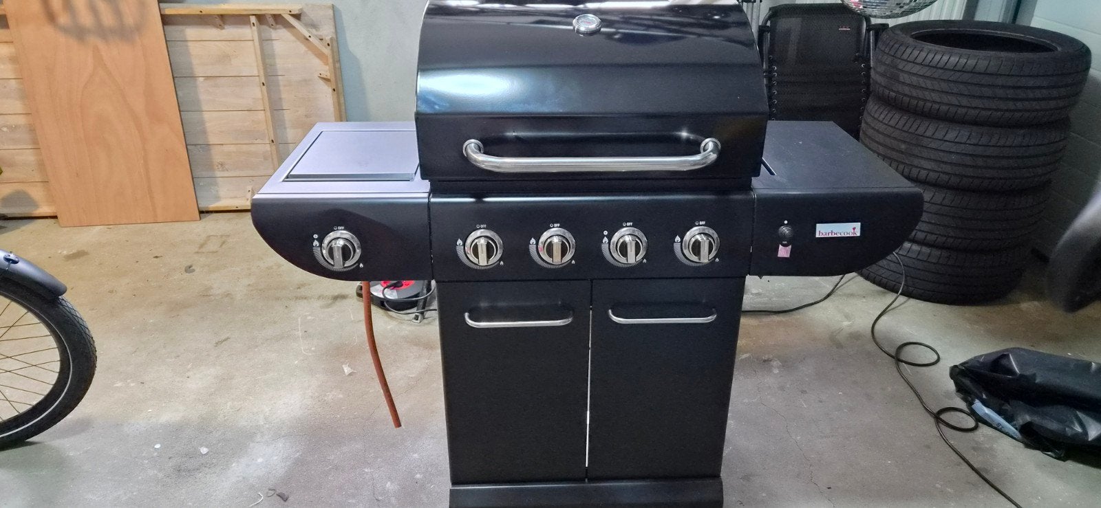 Bbq gaz barbecook sumo black, Tuin en Terras, Ophalen
