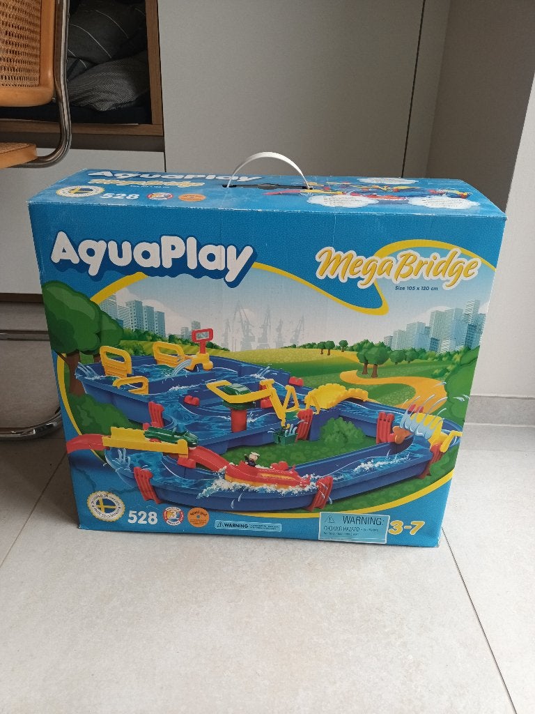 Aquaplay megabridge watercircuit, Ophalen, Gebruikt