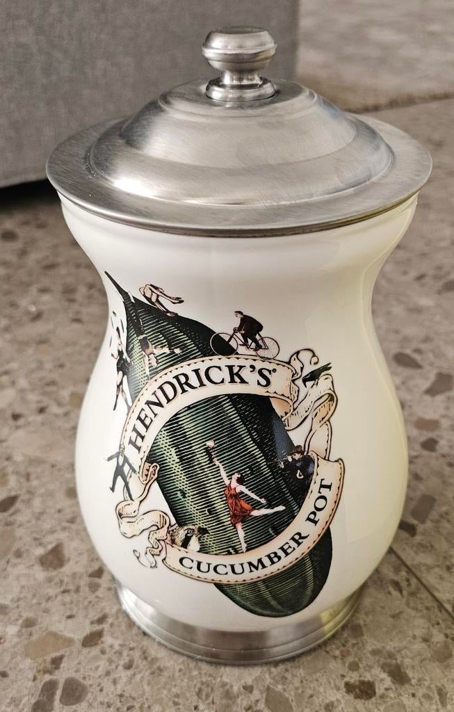 Hendrick´s gin komkommerpot, Verzamelen, Ophalen of Verzenden