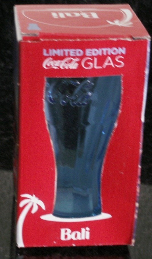 Verre à coca cola en édition limitée, boîte originale Bali, Enlèvement ou Envoi, Neuf