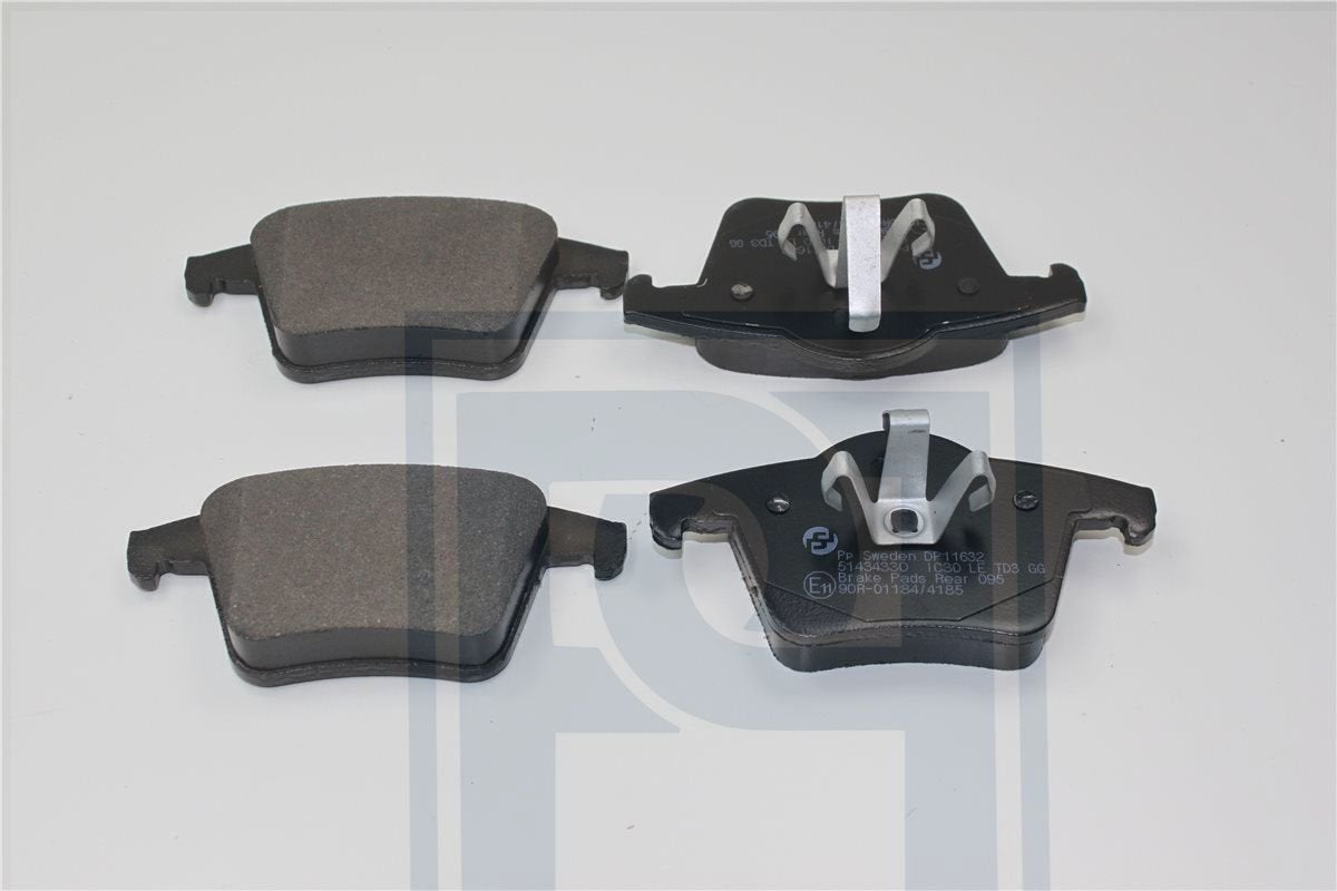 Volvo Rear Brake Pad Set for Volvo XC 90, OEM Ref 274512 274, Ophalen of Verzenden, Nieuw, Volvo