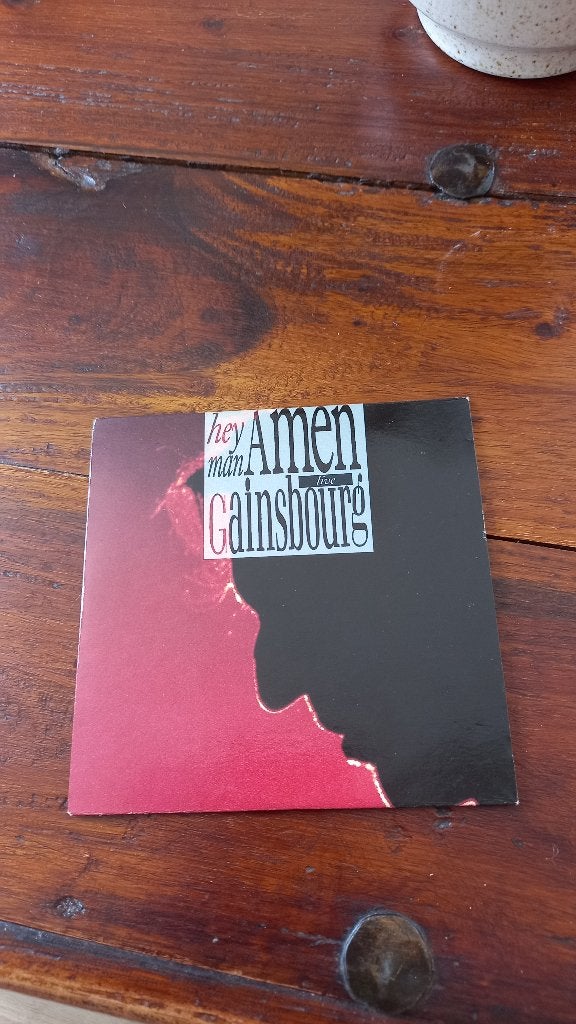 Cd single serge gainsbourg "hey man ,amen", Enlèvement, Comme neuf, Single