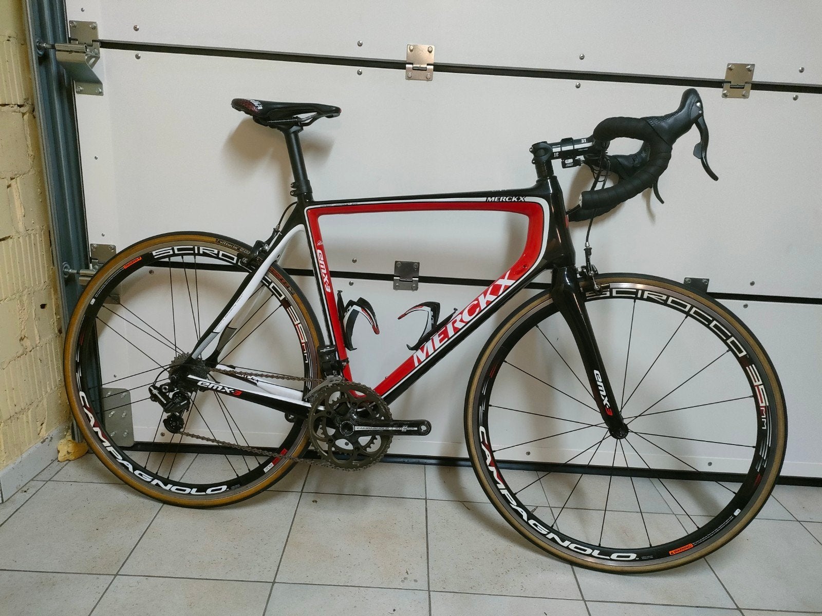Eddy Merckx EMX3 Elektronisch schakelen Campagnolo AthenaEPS, Fietsen en Brommers, 28 inch, Carbon, Zo goed als nieuw, 57 tot 61 cm