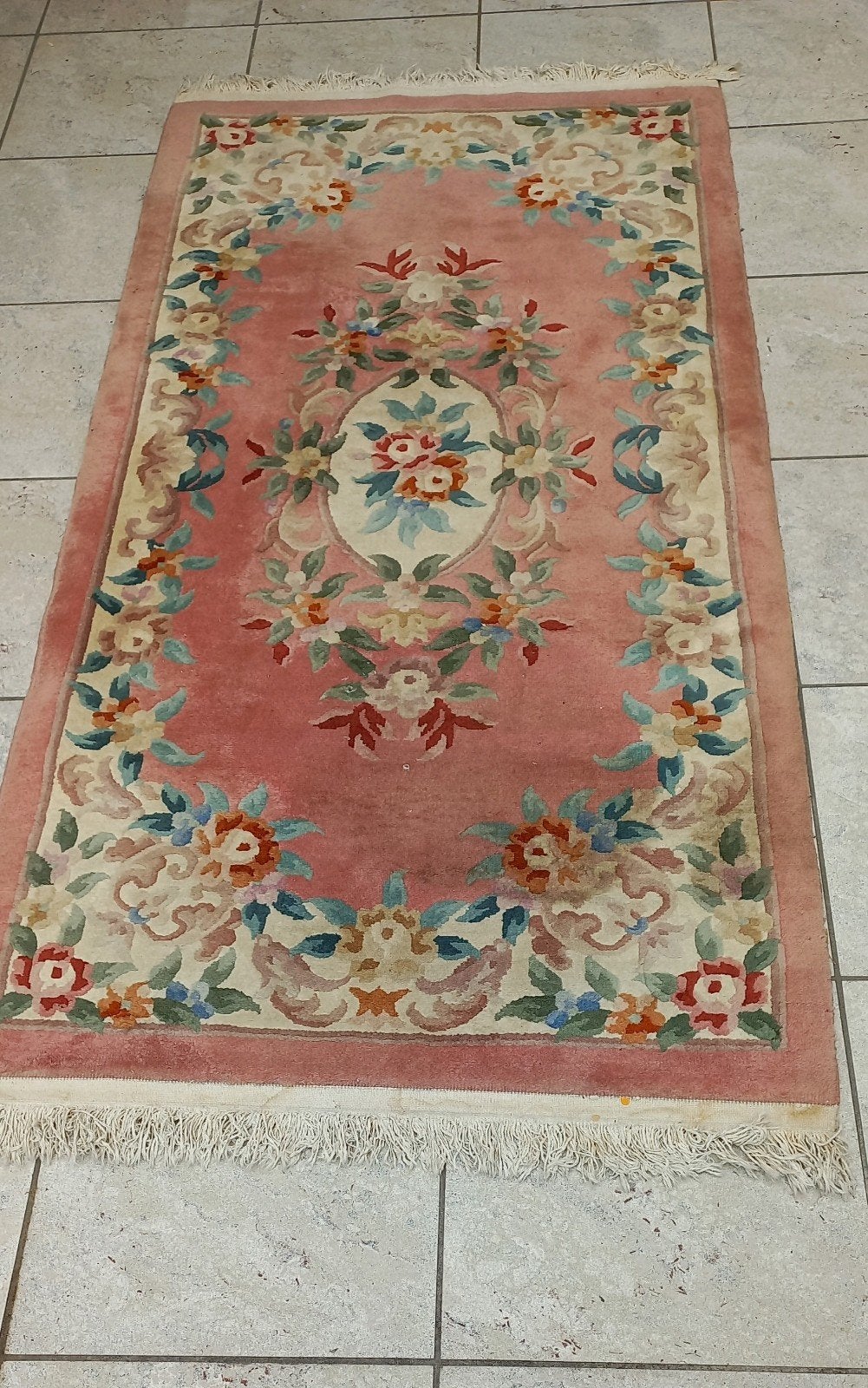 Tapijt roze, Maison & Meubles, Ameublement | Tapis & Moquettes, Enlèvement, Rose